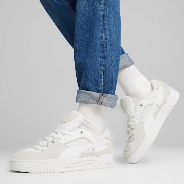 PUMA-180 Sneakers , PUMA White-PUMA White, extralarge