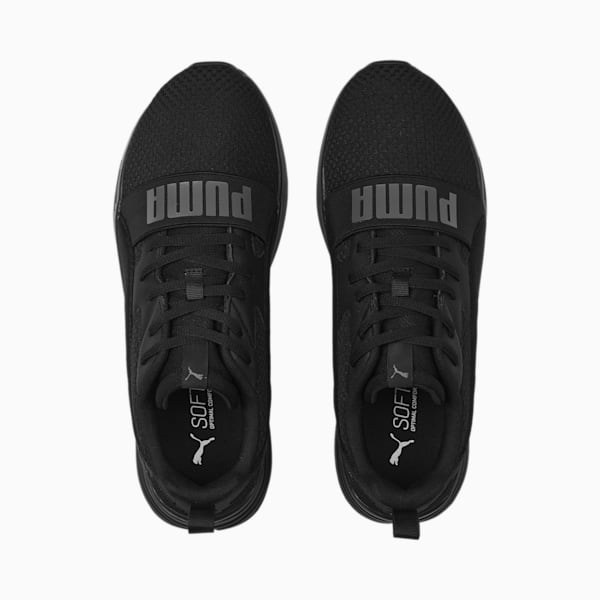 Wired Run Pure Unisex Sneakers, PUMA Black-PUMA Black-Shadow Gray, extralarge-AUS