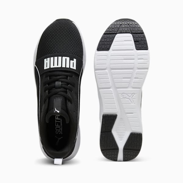 Wired Run Pure Unisex Sneakers, PUMA Black-PUMA White, extralarge-IND