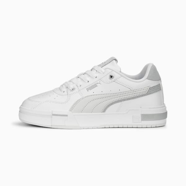 ユニセックス CA PRO グリッチ スニーカー, PUMA White-Harbor Mist-Feather Gray, extralarge-JPN