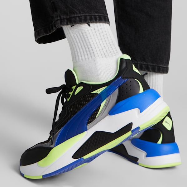 X-Ray Speed Virtual Unisex Sneakers, PUMA Black-Royal Sapphire-Fast Yellow, extralarge-IND