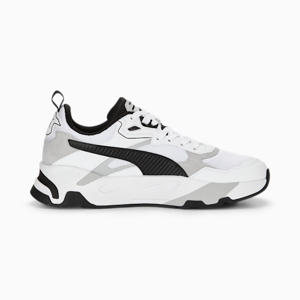 Trinity Men's Sneakers, PUMA White-PUMA Black-Cool Light Gray, extralarge-IND
