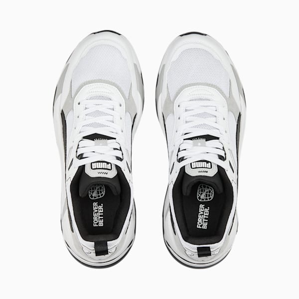 Trinity Men's Sneakers, PUMA White-PUMA Black-Cool Light Gray, extralarge-AUS