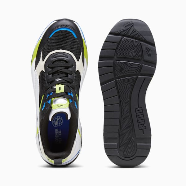 Tenis Hombre Trinity, PUMA Black-PUMA White-Lime Smash, extralarge