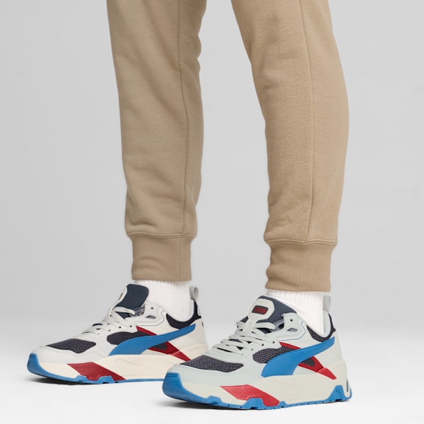Trinity Sneakers Men, Blue Horizon-Strong Gray-Glacial Gray-Intense Red, extralarge-GBR