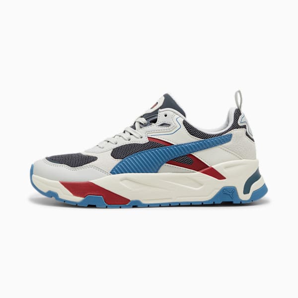 Trinity Sneakers Men, Blue Horizon-Strong Gray-Glacial Gray-Intense Red, extralarge-GBR