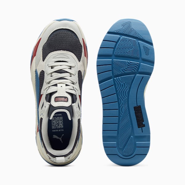 Trinity Sneakers Men, Blue Horizon-Strong Gray-Glacial Gray-Intense Red, extralarge-GBR