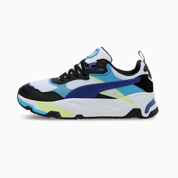 Trinity Men's Sneakers, PUMA White-Lapis Lazuli-PUMA Black-Team Light Blue, extralarge-IND