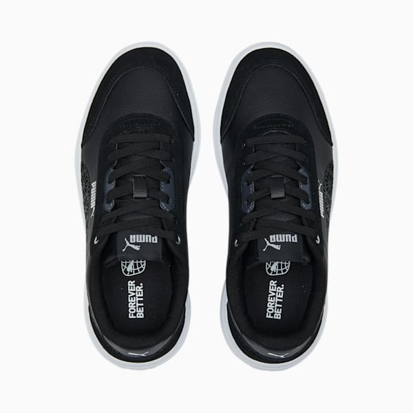 Tori Laser Cut Women's Sneakers, PUMA Black-Strong Gray-PUMA Silver-PUMA White, extralarge-IND