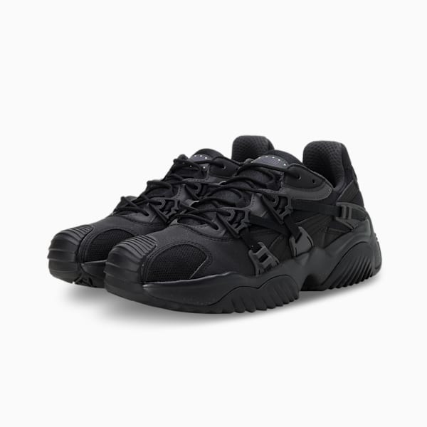 Voltaire OG Unisex Sneakers, PUMA Black-Dark Coal, extralarge-IND