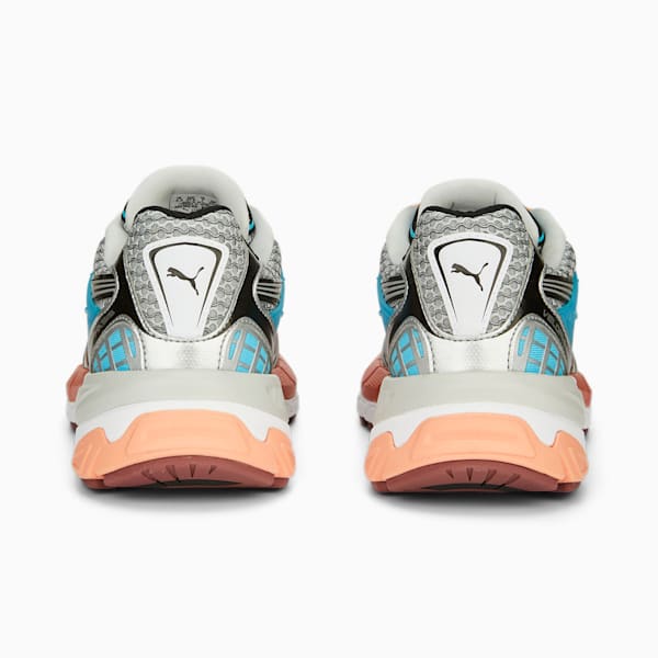 Velophasis Phased Sneakers, Cool Light Gray-Chili Powder, extralarge