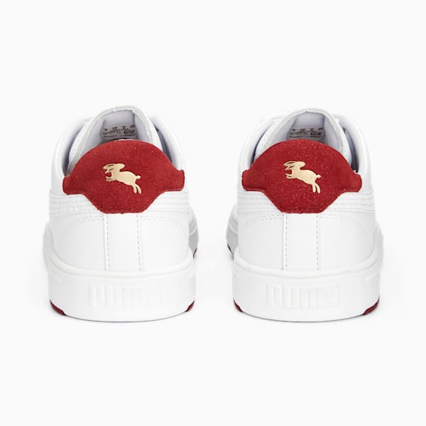 Serve Pro Lite CNY Sneakers, PUMA White-Intense Red-PUMA Gold, extralarge-IND