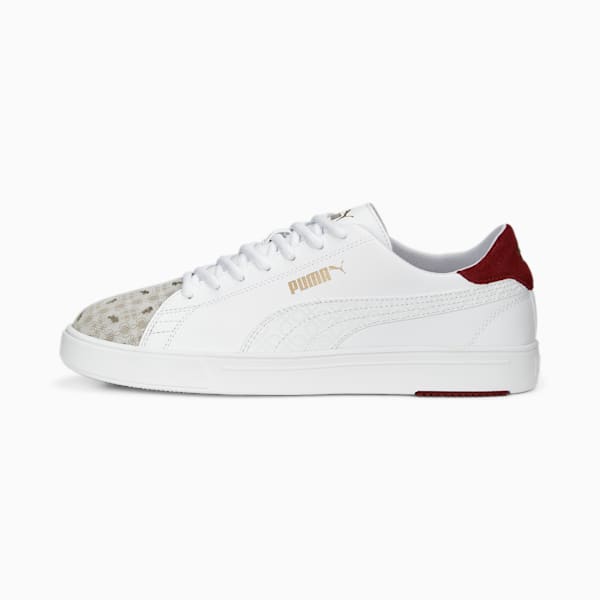 Serve Pro Lite CNY Sneakers, PUMA White-Intense Red-PUMA Gold, extralarge-IND