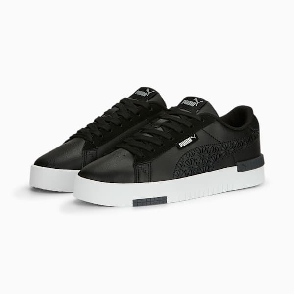 Jada Renew Laser Cut Women's Sneakers, PUMA Black-Strong Gray-PUMA Silver, extralarge-IND