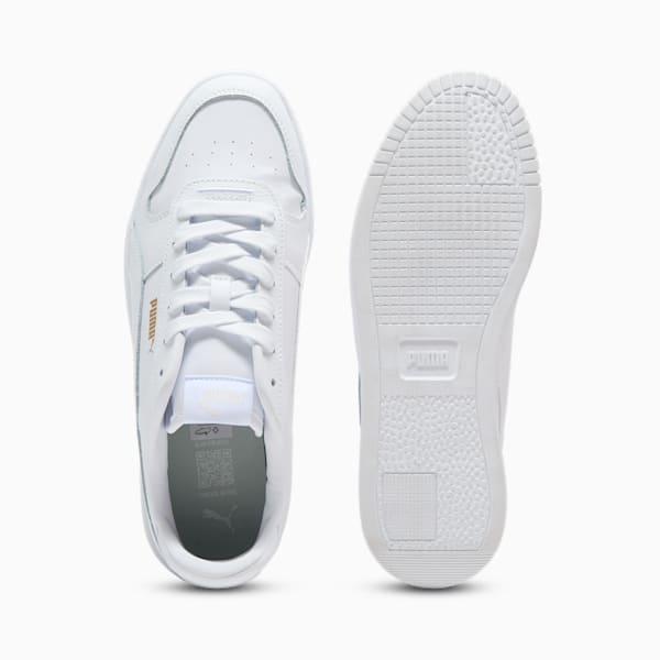Sneakers Carina Femme, PUMA White-PUMA White-PUMA Gold, extralarge