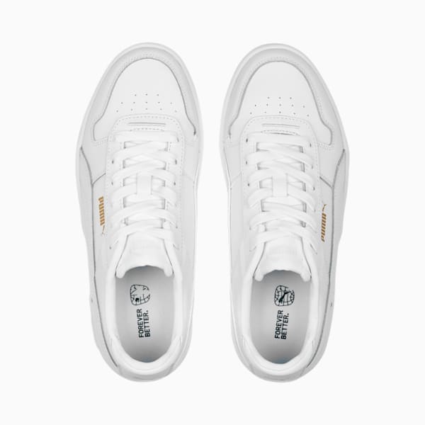 Carina Street Sneakers Women, PUMA White-PUMA White-PUMA Gold, extralarge