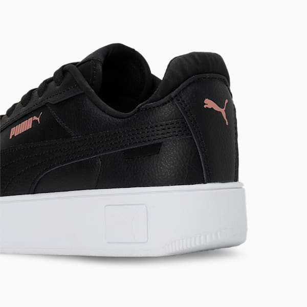 Carina Street Women's Sneakers, PUMA Black-PUMA Black-Rose Gold-PUMA White, extralarge-IND