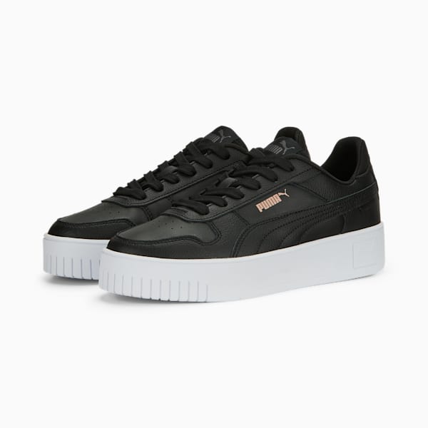 Carina Street Sneakers Women, PUMA Black-PUMA Black-Rose Gold-PUMA White, extralarge