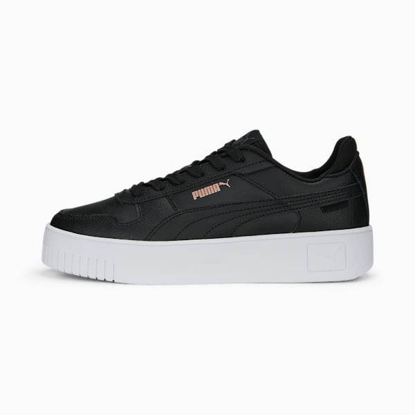 Carina Street Sneakers Women, PUMA Black-PUMA Black-Rose Gold-PUMA White, extralarge