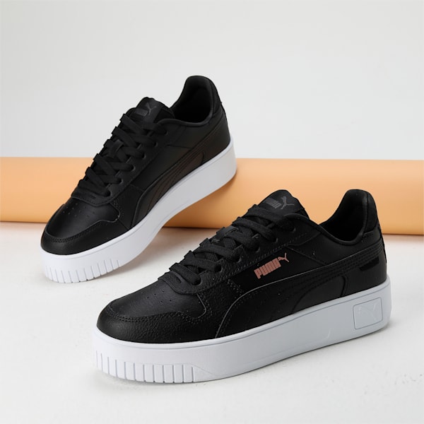 Carina Street Women's Sneakers, PUMA Black-PUMA Black-Rose Gold-PUMA White, extralarge-IND