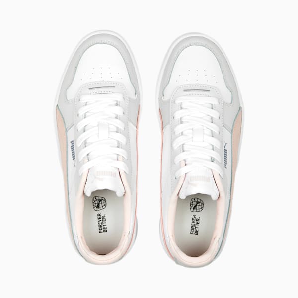 Carina Street Women's Sneakers, PUMA White-Rose Dust-Feather Gray, extralarge-IND