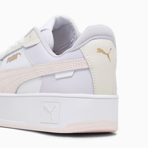 Sneakers Carina Femme, PUMA White-Frosty Pink-Alpine Snow, extralarge