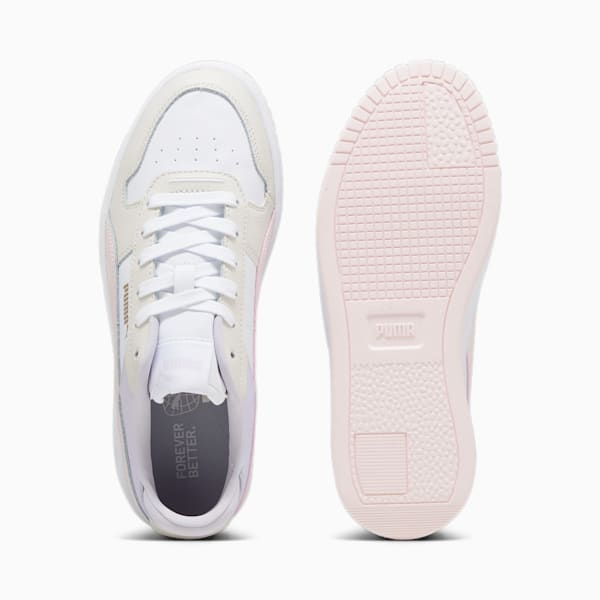 Sneakers Carina Femme, PUMA White-Frosty Pink-Alpine Snow, extralarge