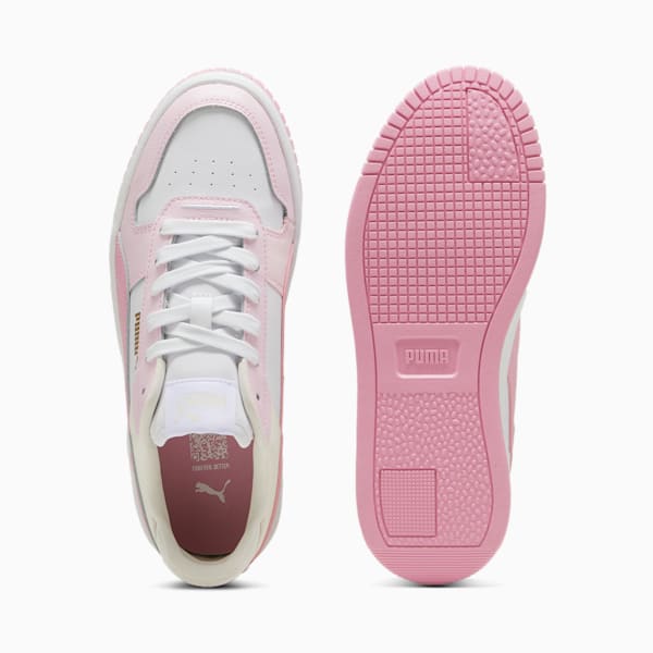 Carina Street Women's Sneakers, PUMA White-Pink Lilac-PUMA Gold, extralarge