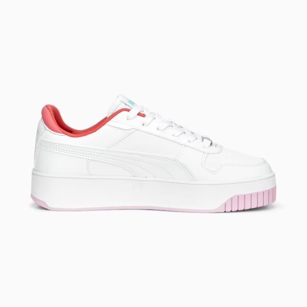Carina Street Charms Women's Sneakers, PUMA White-PUMA White-Pearl Pink-Mint