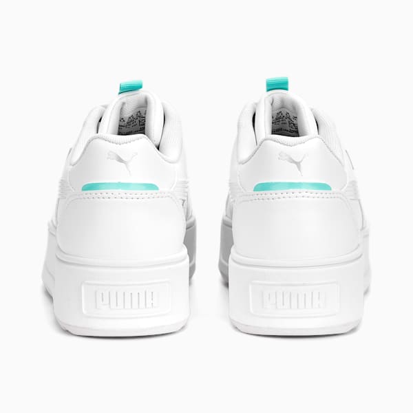 Karmen Rebelle Charms Women's Sneakers, PUMA White-PUMA White-Pearl Pink-Mint, extralarge-IND