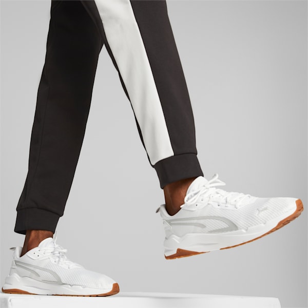 Stride Sneakers, PUMA White-Cool Light Gray