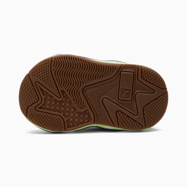 PUMA x RON FUNCHES RS-X Toddlers' Sneaker , Pebble Gray-Pebble Gray-Fizzy Apple, extralarge