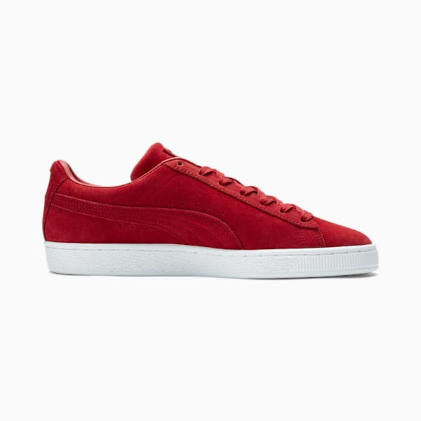 Suede Classic Tones Men's Sneakers, Tango Red -Puma Team Gold, extralarge