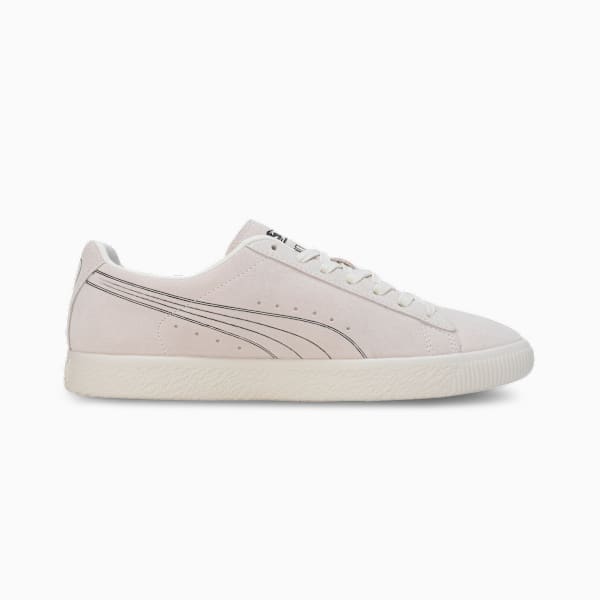 Clyde No.1 Sneakers, Frosted Ivory-Smokey Gray, extralarge-IND