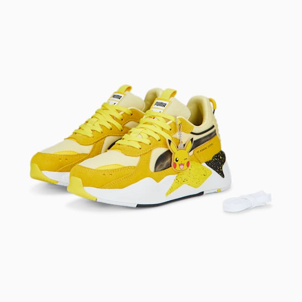 PUMA x POKÉMON RS-X Pikachu Youth Sneakers, Empire Yellow-Pale Lemon, extralarge-IND