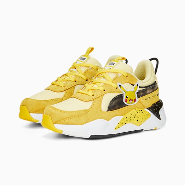 PUMA x POKÉMON RS-X Pikachu Little Kids' Sneakers, Empire Yellow-Pale Lemon, extralarge