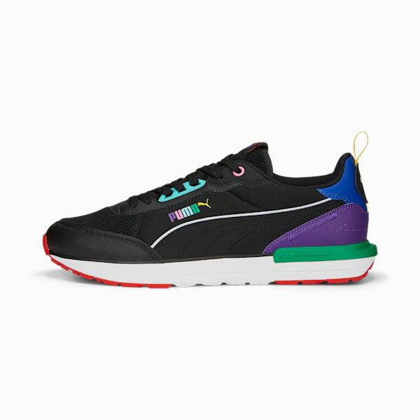R22 Love Is Love Sneakers, PUMA Black-PUMA Black-Iris, extralarge-IND