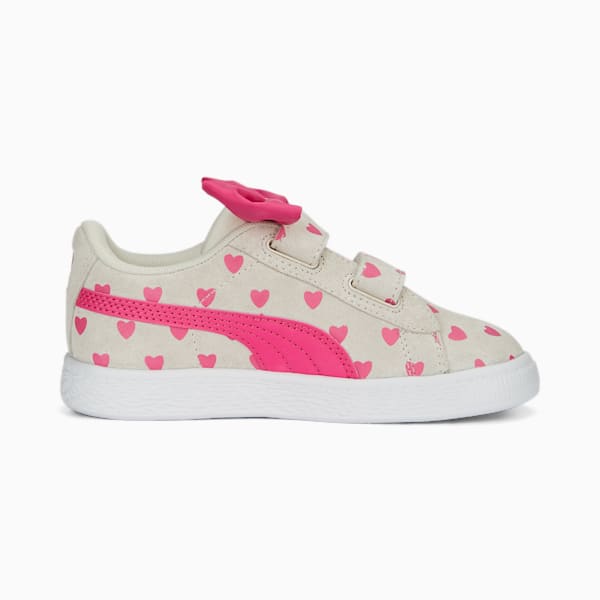 Suede Classic Re-Bow Little Kids' Shoes, Pristine-Glowing Pink