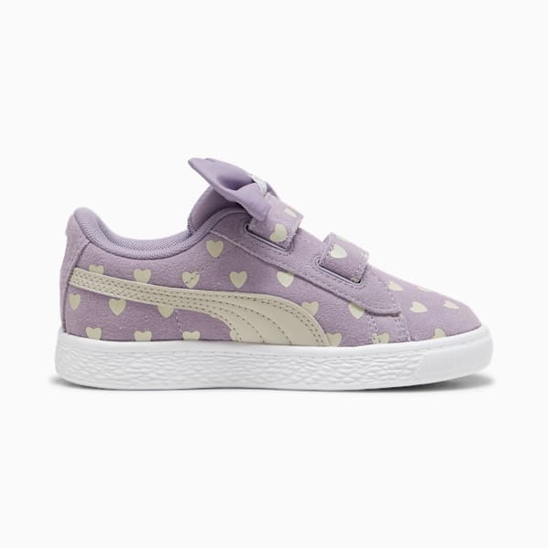 Suede Classic Re-Bow Little Kids' Shoes, Pale Plum-Desert Dust, extralarge