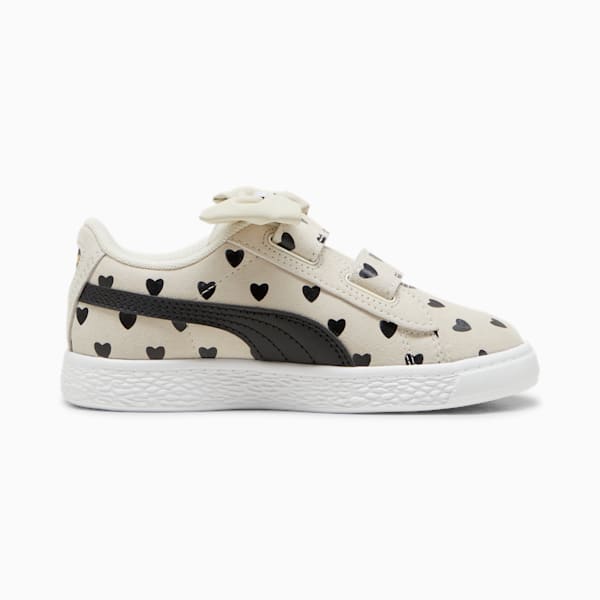 Suede Classic LF Re-Bow V Sneakers Kids, Alpine Snow-PUMA Black, extralarge
