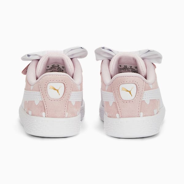 Suede Classic LF Re-Bow V Sneakers Toddler, Pearl Pink-PUMA White, extralarge-GBR