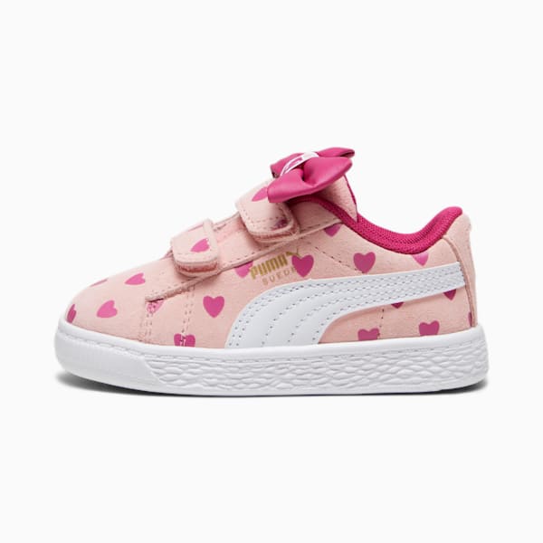 Suede Classic LF Re-Bow V Sneakers Baby, Peach Smoothie-PUMA White, extralarge-GBR