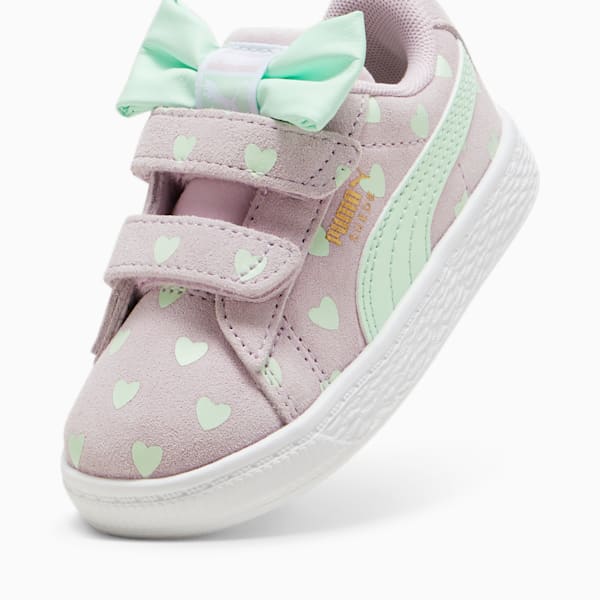 Suede Classic LF Re-Bow V Sneakers Baby, Grape Mist-Fresh Mint, extralarge