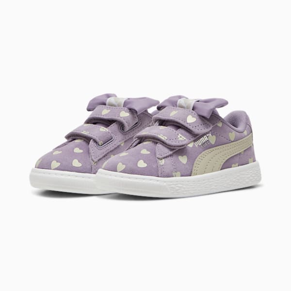 Suede Classic LF Re-Bow V Sneakers Baby, Pale Plum-Desert Dust, extralarge