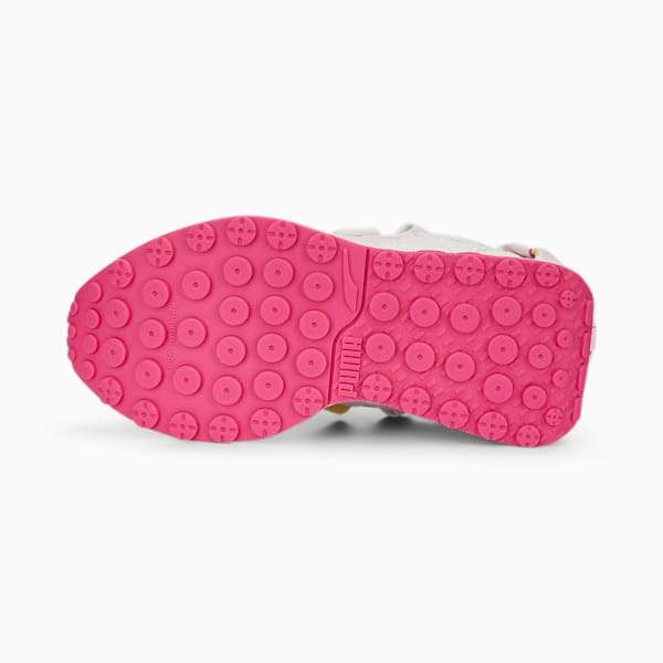 Rider FV Bow Crush V Kids' Sneakers, PUMA White-Pearl Pink-Glowing Pink, extralarge-IND