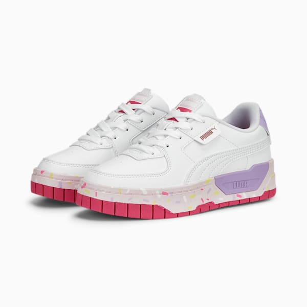 Cali Dream Crush Big Kids' Sneakers, PUMA White-Pearl Pink-Vivid Violet