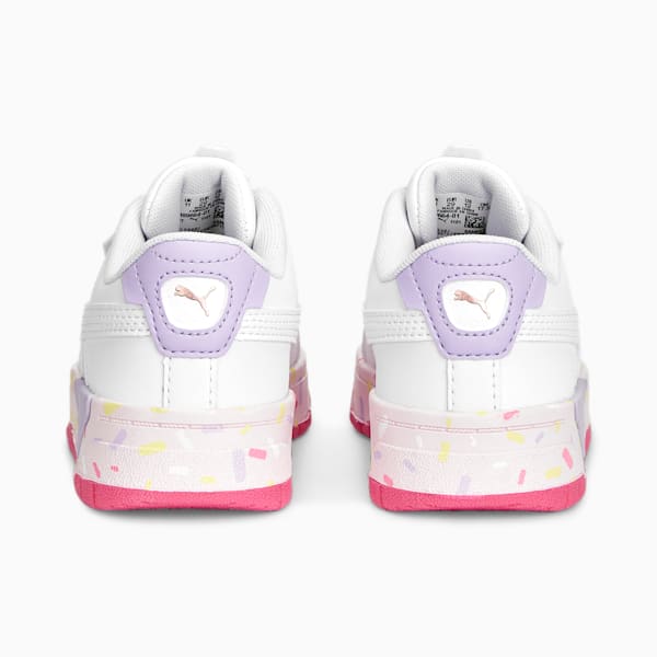 Cali Dream Crush Little Kids' Shoes, PUMA White-Pearl Pink-Vivid Violet