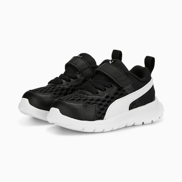 ベビー プーマ エボルブ ラン サマー Alternative Closure+ スニーカー 13-16cm, PUMA Black-PUMA White, extralarge-JPN