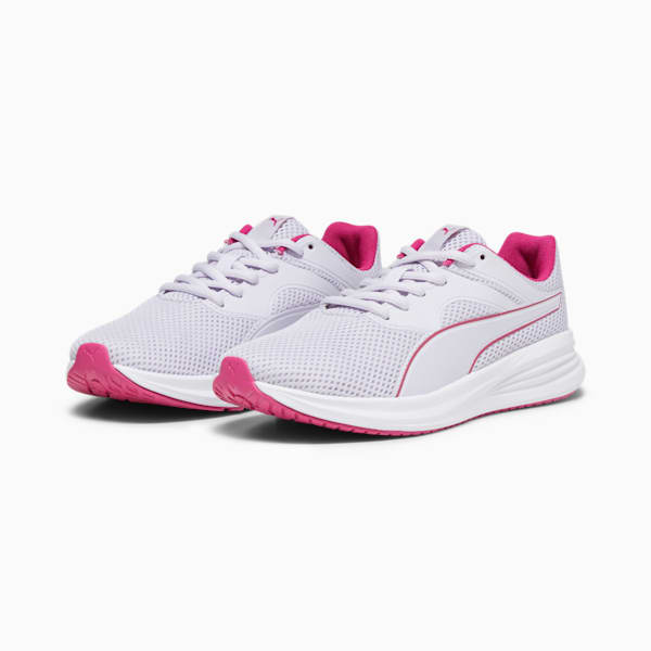 Tenis juveniles Transport Block, Spring Lavender-Pinktastic-PUMA White, extralarge