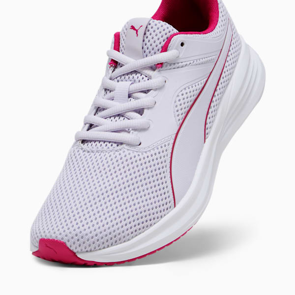 Tenis juveniles Transport Block, Spring Lavender-Pinktastic-PUMA White, extralarge